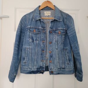 Madewell Blue Denim Jacket